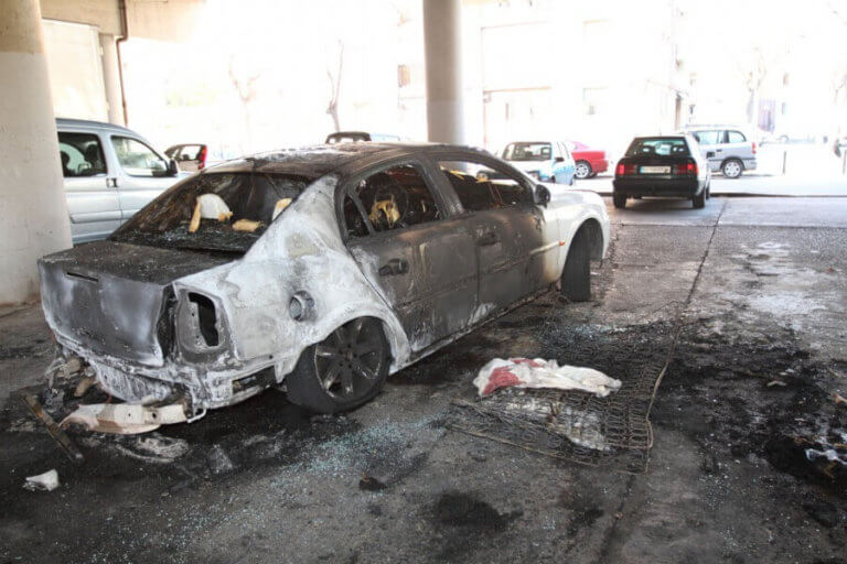 Detingut dos cops en quatre dies per incendiar cotxes al Gorg