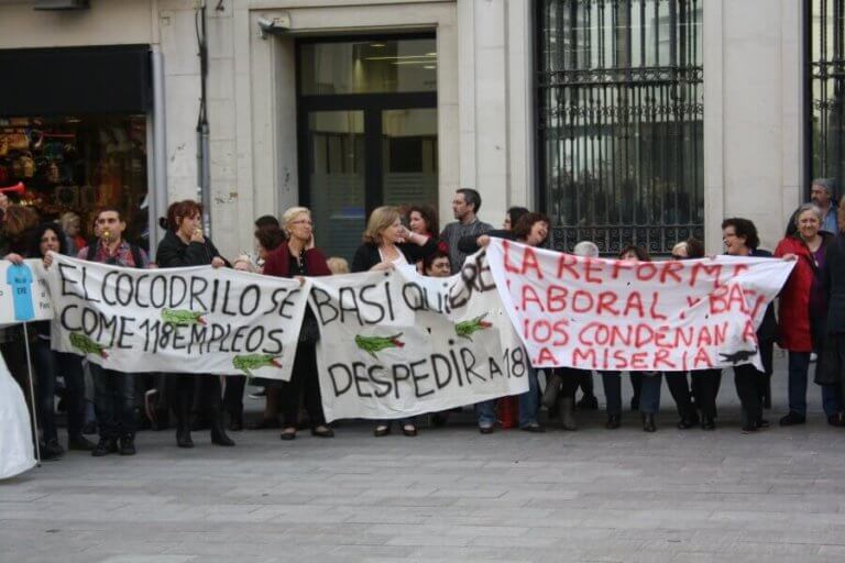 Els treballadors de Basi fan vaga per protestar contra l’ERO