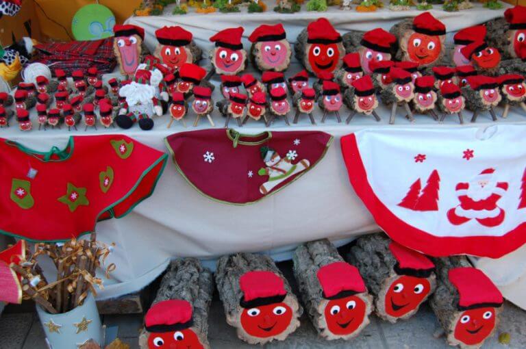 El Nadal arriba a la plaça de la Plana en forma de fira