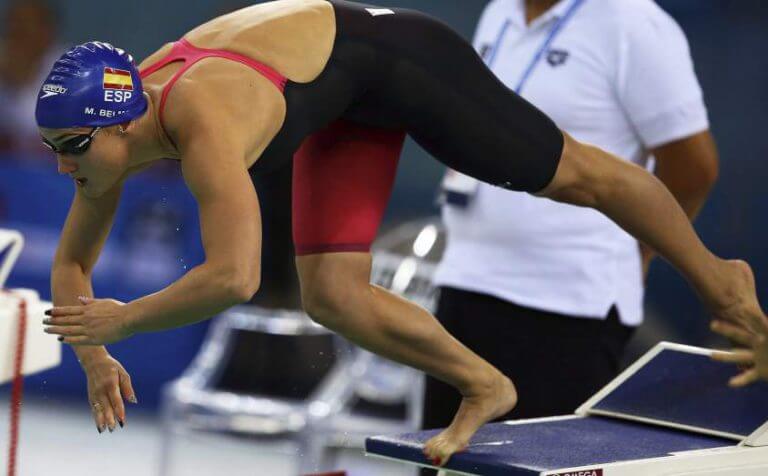 Mireia Belmonte es penja una plata i tres bronzes a Singapur