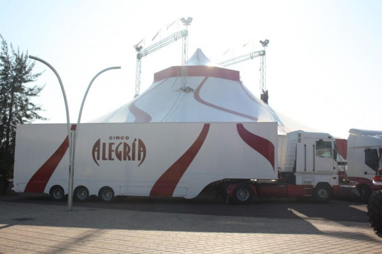 El Circo Alegría s’instal·la una setmana a Badalona