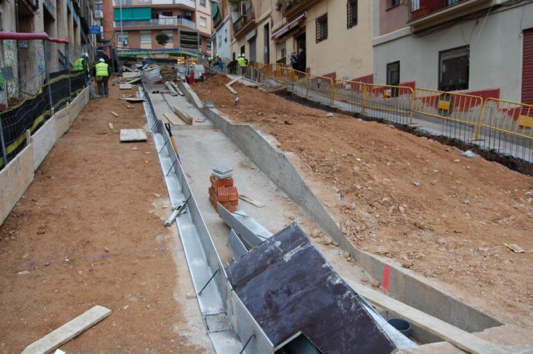 Les rampes mecàniques de Sant Crist estaran enllestides al març