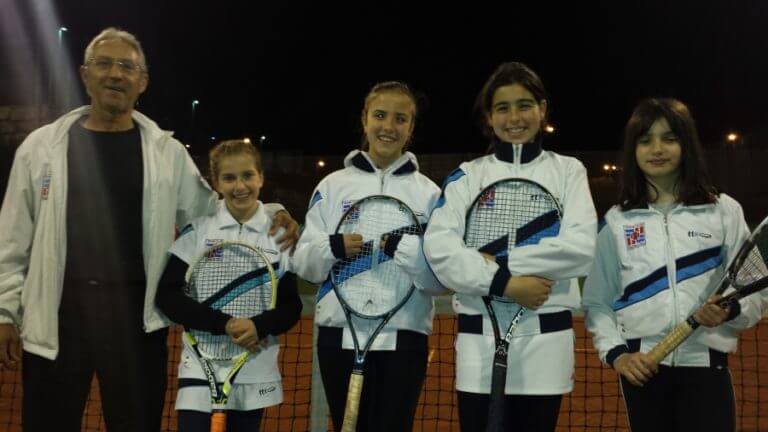 El Tennis Club Badalona es proclama campió de Catalunya Aleví Femení en la categoria “Argent”