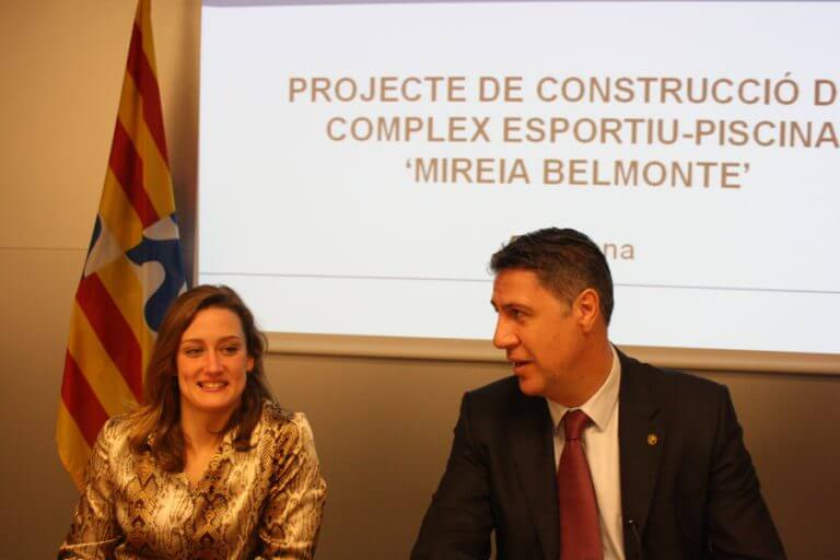 El govern local i Mireia Belmonte anuncien la construcció d’una piscina olímpica a Badalona
