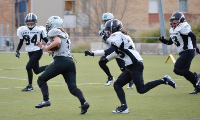 Partido LNFA Femenina Dracs vs BDemons.jpg