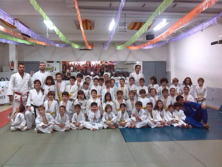 Centenars d’infants realitzen el XII Entrenament de Germanor de Judo