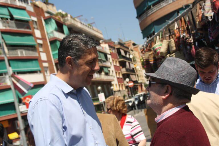 El PP badaloní inicia la campanya de les europees al barri de La Salut