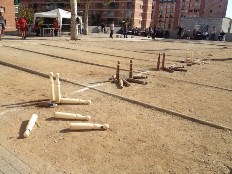 Torre Mena acull dues jornades de la Lliga de Barcelona de Bitlles Catalanes
