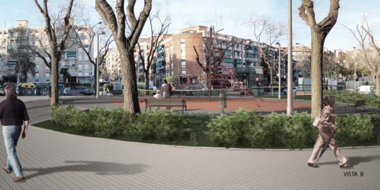La reforma de la placeta de Marquès de Sant Mori amb Juan Valera començarà al gener