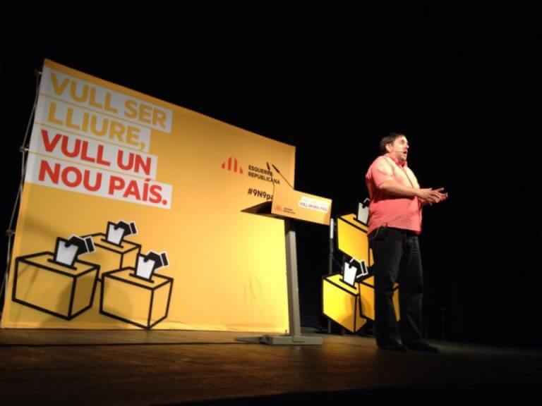 Junqueras demana accelerar la independència davant un Círcol Catòlic ple
