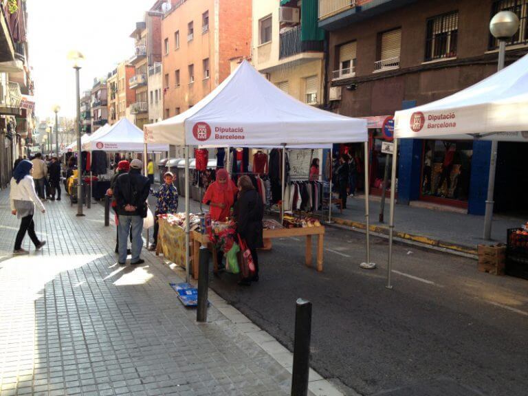 El comerç de La Salut Alta surt al carrer per donar vida al barri