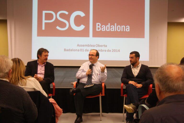 Iceta afirma que el PSC és l’eina per fer tornar un govern de progrés a Badalona