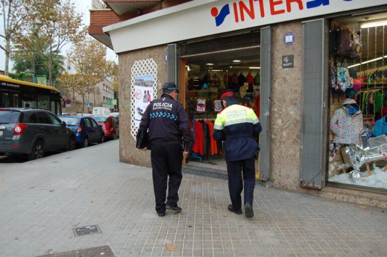 L’operatiu policial nadalenc als eixos comercials atén més de 150 requeriments
