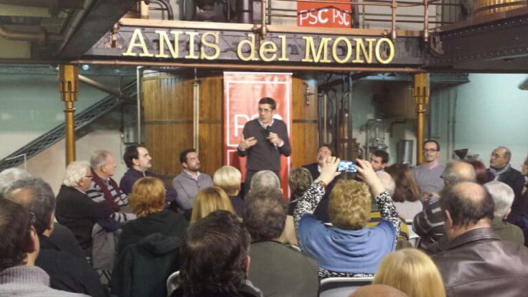 Patxi López considera prioritària per als socialistes la recuperació de l’alcaldia de Badalona