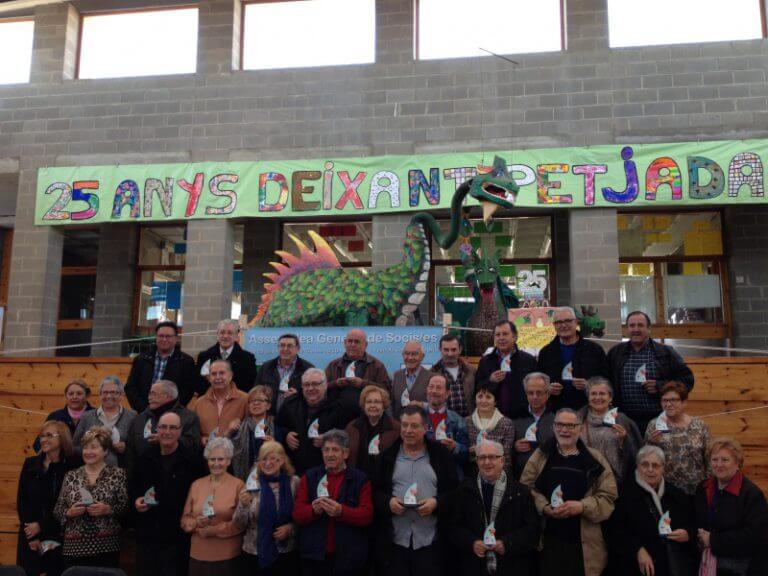 L’AV Morera ret homenatge als socis amb més de 25 anys d’activitat