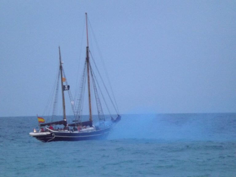 Els pirates s’instal·len a Badalona enmig de la Festa Medieval