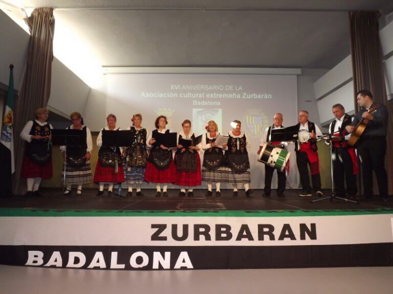 El Centre Cívic La Salut acull el XVI aniversari de l’associació extremenya Zurbarán