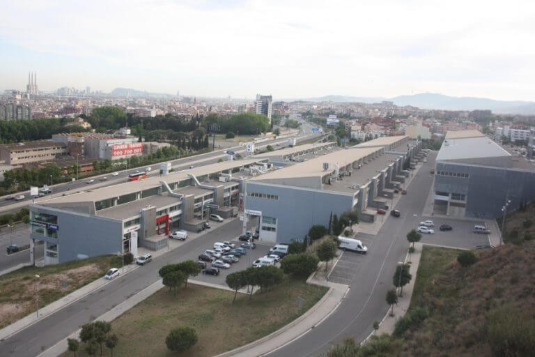 El polígon de Les Guixeres, la Ciutat del Motor