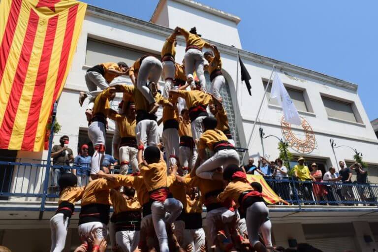 La Colla Micaco protagonitza una diada ‘de set’ a Premià de Mar