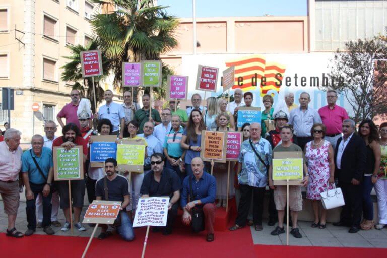 La plaça de La Plana centra els actes de la Diada de Catalunya