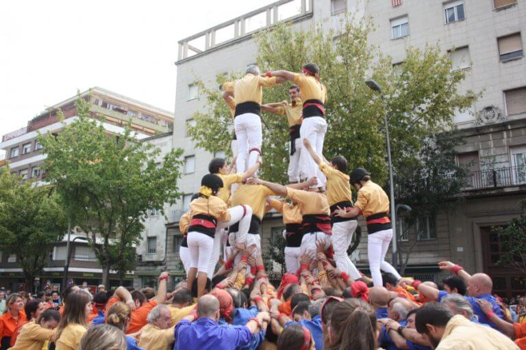 El castellers, “obligats” a traslladar una diada per un míting del PP