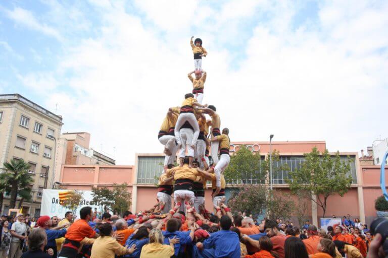 La Colla Micaco torna al ‘nivell de 7’ durant la Diada a La Plana