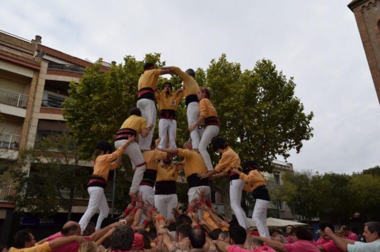 La Colla Micaco continua rodant els castells de 7 abans de donar el salt al 4de8