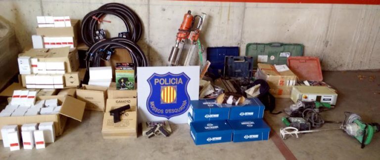 Detingut un badaloní integrant d’un grup que assalta camions als polígons industrials
