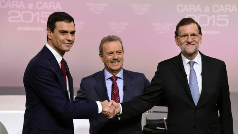 …i Badalona va aparèixer al cara a cara entre Rajoy i Pedro Sánchez