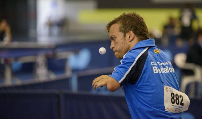 Alberto Seoane suma dues medalles a l’Open d’Espanya de Tennis de Taula
