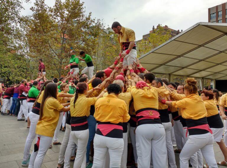 Els Castellers de Badalona preparen l’assalt al 4de8 al Concurs de Castells
