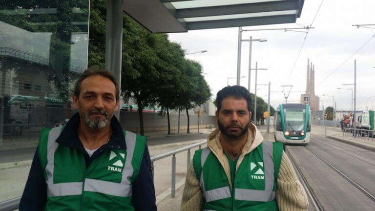 Dos agents cívics de la comunitat gitana previndran l’incivisme i la morositat al tramvia