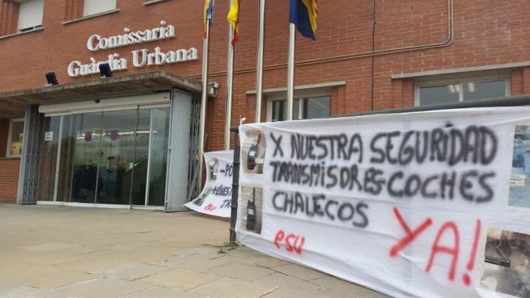 Denuncien davant Inspecció de Treball el deteriorament del material de la Guàrdia Urbana