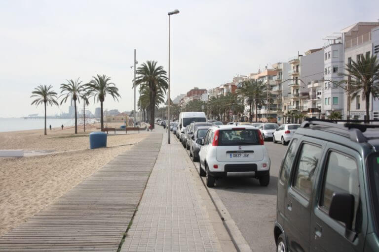 L’aparcament del passeig Marítim serà regulat per zona blava