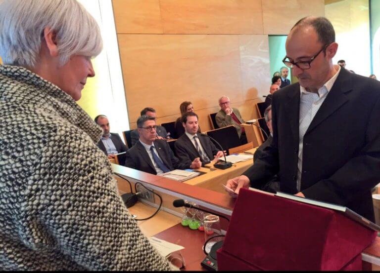Pere Martínez Carreté s’estrena com a regidor de CiU