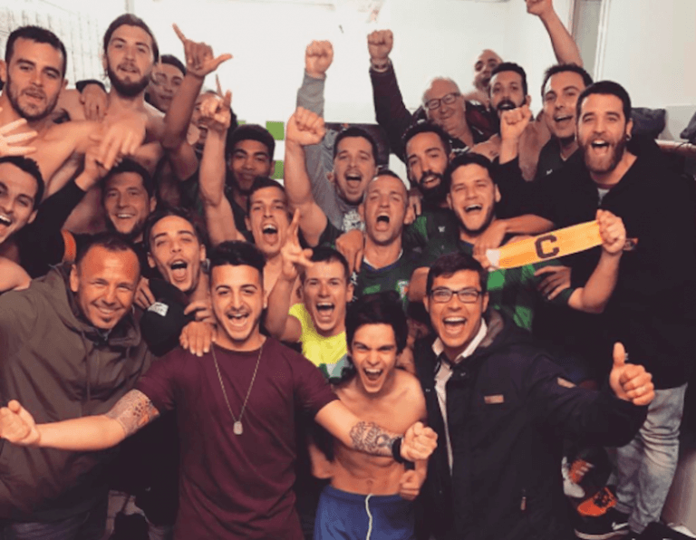 El Pomar guanya la lliga i puja a la Tercera Catalana (0-2)