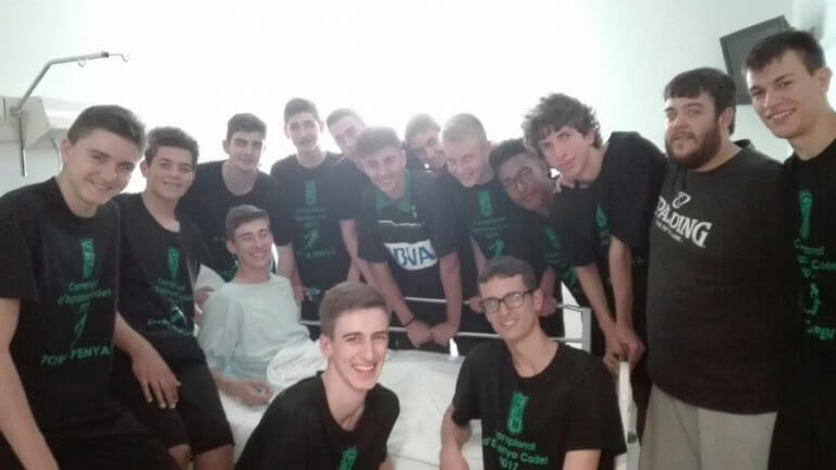 La Penya treu el caràcter i es classifica pels quarts de final del campionat d’Espanya cadet (85-73)