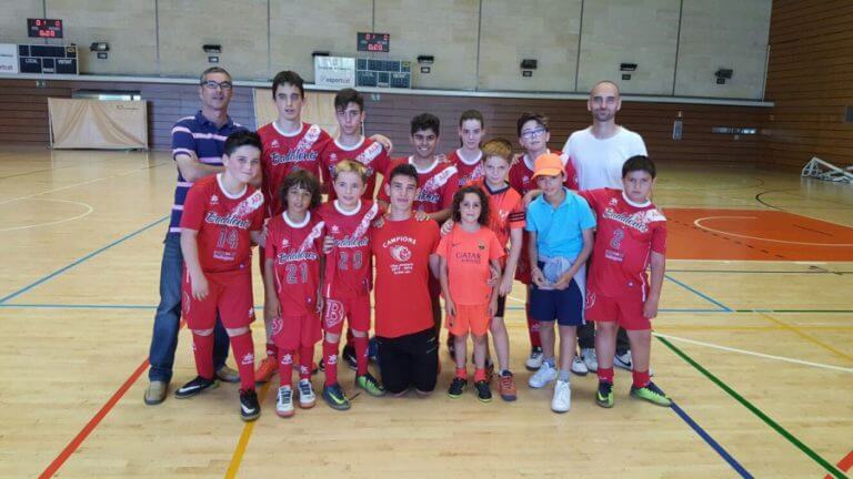 L’equip de futbol sala adaptat del Badalonès és campió de la Lliga Catalana Promoció