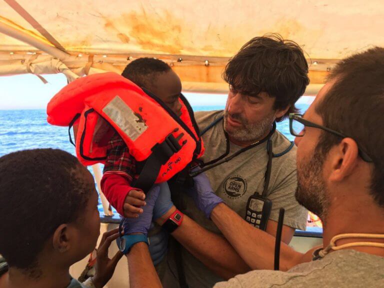 Jordi Villacampa: de la Penya a una missió de salvament de refugiats amb Open Arms