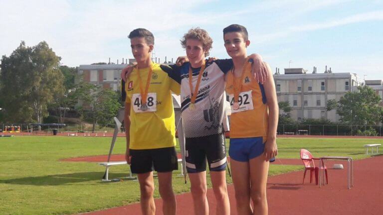 Marc Garcia, de la UGE Badalona, nou campió de Catalunya de proves combinades amb rècord de puntuació
