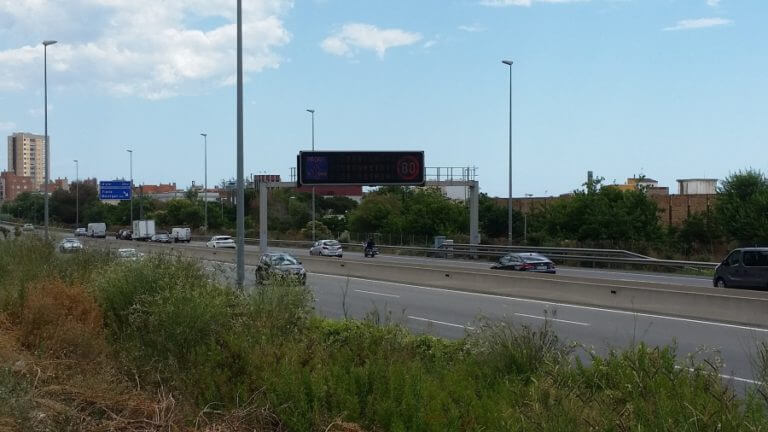 Baixan de 120 a 80 km/h un dels radars de la C-31, el pas previ al radar per tram a Badalona