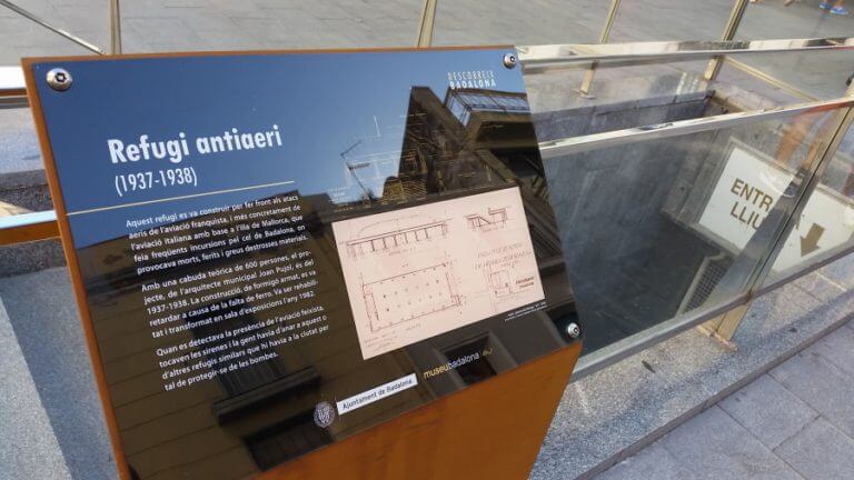 El refugi antiaeri que va salvar la vida de centenars de badalonins durant la Guerra Civil