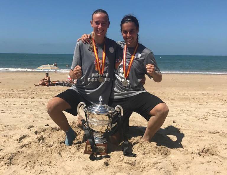 Pascu i Carla Morera, del Seagull, queden subcampiones d’Espanya a la Lliga Nacional de Futbol Platja