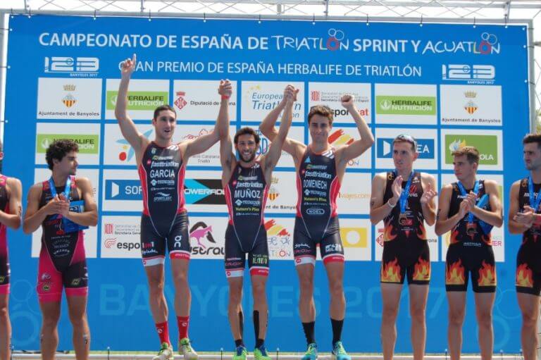 Jordi Garcia suma dos nous títols de campió d’Espanya: triatló sprint per equips i aquatló per equips