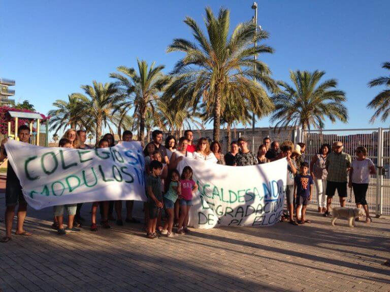 Veïns del Front Marítim volen millores a canvi de cedir una plaça temporalment a l’Escola Badalona Port