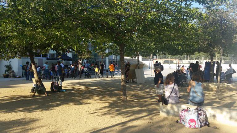 Escoles de Badalona organitzen activitats per no tancar el cap de setmana de cara a l’1-O
