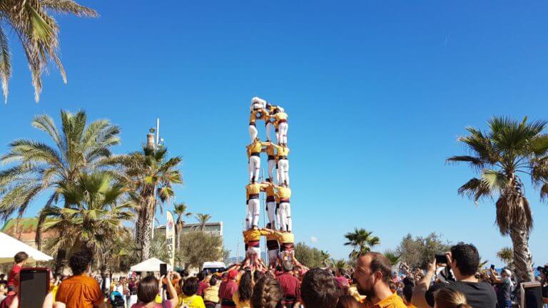 Els Micaco llueixen dos castells de gamma alta de set a la Diada de Tardor