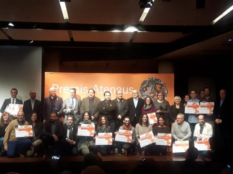 El Círcol i l’Orfeó Badaloní, guardonats als Premis Ateneus 2017