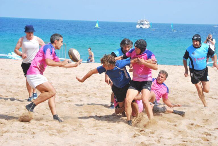 El Badalona guanya a casa el 19è Torneig Internacional de Rugbi Platja