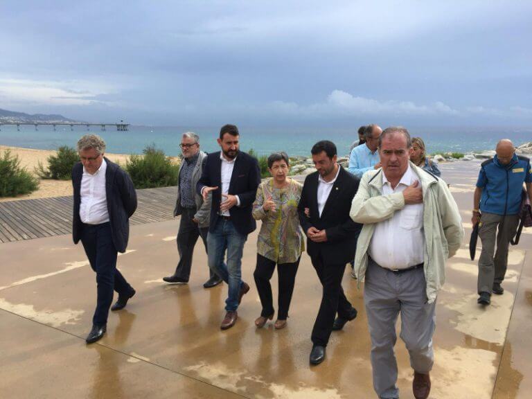 Teresa Cunillera visita Badalona